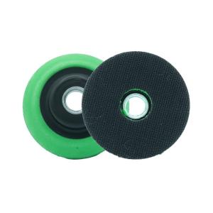 image:image3D 3 Green Rotary Backing Plate  58 Thread  Hook and Loop System  Flexible Backing Pad for Rotary Polisher  Sanding Polishing Buffing  Professional Grade3