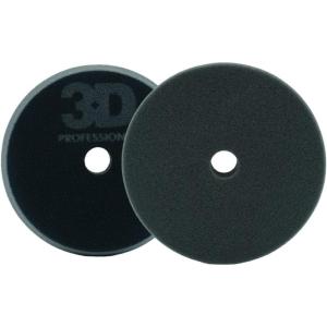 image:image3D 55 Black Foam Cutting Pad  Heavy Cutting Buffing Pad for Paint Correction  Removes Swirls Scratches amp Oxidation  Rotary amp DA Safe  USA MadeBlack
