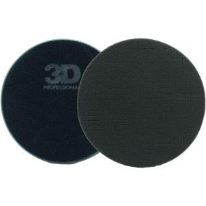 image:image3D Black Cut Foam Finishing Pad  Professional Grade  Maximizes Paint Gloss and Polish  Soft Detailing Finish  65 Round