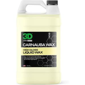 image:image3D Carnauba Wax  Liquid Brazilian 1 Grade Wax for Deep Gloss amp UV Protection  Easy Application  Safe on All Paint  NonStaining Formula  Made in USA  16 oz128 Fl Oz Pack of 1