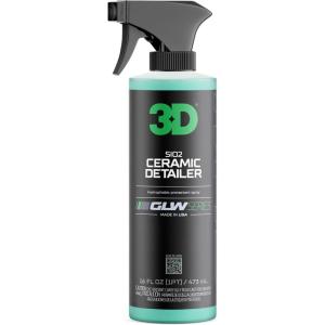 image:image3D Ceramic Detailer GLW Series  Hyper Gloss Finish  SiO2 Peak Hydrophobic Top Coat  Extends Life of Waxes Sealants Coatings  DIY Car Detailing Spray  16 oz16 Fl Oz Pack of 1