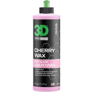 image:image3D Cherry Wax  Liquid Carnauba Show Car Wax with Synthetic Polymers  Deep Gloss Finish  Easy WipeOff  Slick Shine  Fast Application  Made in USA 16 oz16 Fl Oz Pack of 1
