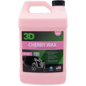 image:image3D Cherry Wax  Liquid Carnauba Show Car Wax with Synthetic Polymers  Deep Gloss Finish  Easy WipeOff  Slick Shine  Fast Application  Made in USA 16 oz128 Fl Oz Pack of 1
