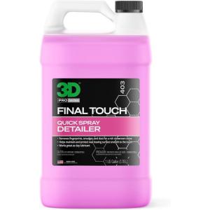 image:image3D Final Touch Quick Detail Spray  Easy Spray On Wipe Off Showroom Shine 1 Gallon128 Fl Oz Pack of 1