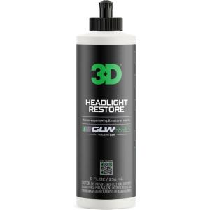 image:image3D GLW Series Headlight Restore  2Step Kit Removes Oxidation Scratches amp Yellowing  UV Protection for Clear Headlights amp Safer Driving  Made in USA  8 oz