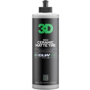 image:image3D GLW Series SiO2 Ceramic Matte Tire Shine  Deep Matte Finish Tire Protectant  Hydrophobic amp UV Resistant  AntiFade No Sling  Pro Car Detailing 16 oz16 Fl Oz Pack of 1