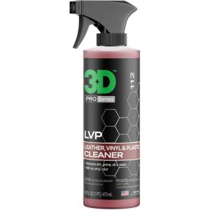 image:image3D LVP Interior Cleaner  Removes Dirt Grime Grease Oil amp Stains from Leather Vinyl amp Plastic  Great for Seats Steering Wheels Door Panels Dashboards  Car Office Home Use 16oz16 Fl Oz Pack of 1