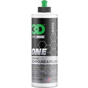 image:image3D One Car Scratch amp Swirl Remover Hybrid Rubbing Compound amp Polish Buffing Compound for True Paint Correction 16oz Made in USA16oz
