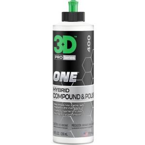 image:image3D One Car Scratch amp Swirl Remover Hybrid Rubbing Compound amp Polish Buffing Compound for True Paint Correction 16oz Made in USA8 oz