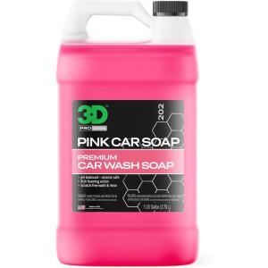 image:image3D Pink Car Soap  16 oz pH Neutral Car Wash Soap with High Suds amp Cherry Scent  ScratchFree High Gloss Shine  Safe on Wax amp Sealants  Weekly Car Care128 Fl Oz Pack of 1
