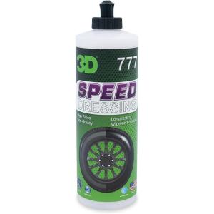 image:image3D Speed Tire Shine  High Gloss WaterBased Tire Dressing  LongLasting NonGreasy Finish  Easy Application No Overspray  Protects Rubber amp Vinyl