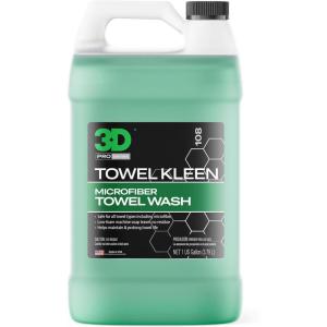 image:image3D Towel Kleen Concentrated Microfiber Detergent  Deep Cleans Restores amp Maintains Car Wash Towel Life  Low Foam No Residue Premium Laundry Soap 1 Gallon128 Fl Oz Pack of 1