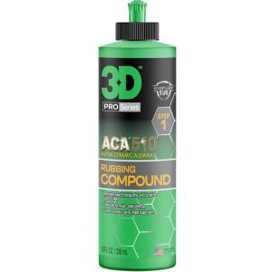 image:image3D ACA 510 Rubbing Compound  FastCutting Paint Correction Compound with Alpha Ceramic Alumina  Body Shop Safe Low Dust SiliconeFree Made in USA  32 oz8OZ