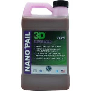 image:image3D Super Concentrated Car Wash Soap  Heavy Duty pH Balanced Cleaner for Industrial amp Commercial Use  High Foam  EcoFriendly Formula  Mix with Water