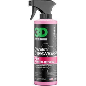 image:image3D New Car Scent Air Freshener  16oz Spray Bottle  LongLasting NonToxic WaterBased Formula with Organic Oils  Safe for Pets People amp All SurfacesSweet Strawberry