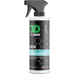 image:image3D ODX  Automotive Odor Eliminator  Deodorizes Pet Food Smoke amp Other Linger Odors  Fresh Clean Scent  Great for Car Home Office Use16oz Pack of 1