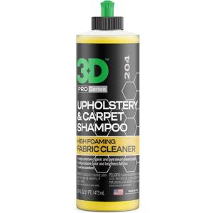 image:image3D Upholstery amp Carpet Shampoo  High Foam Stain Remover amp Odor Eliminator Shampoo 16oz16 Ounce Pack of 1